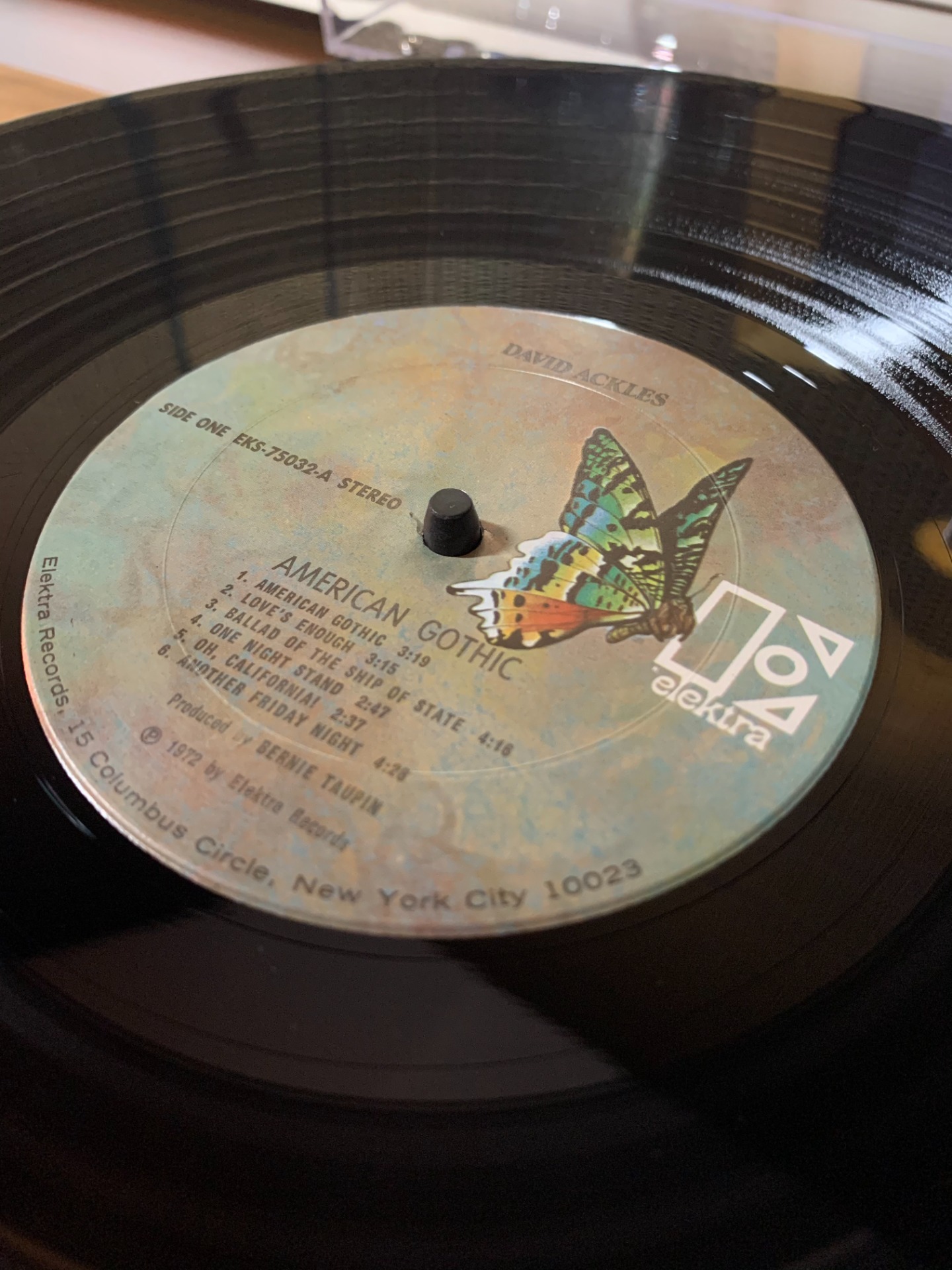 DeVita / American Gothic (レコード) The Vinyl Word - David Ackles - American Gothic :: Middle Eight